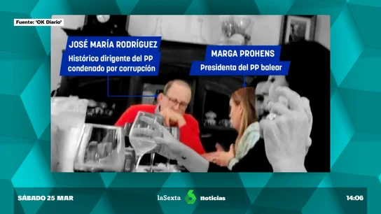 Marga Prohens y José María Rodríguez Marga Prohens y José María Rodríguez