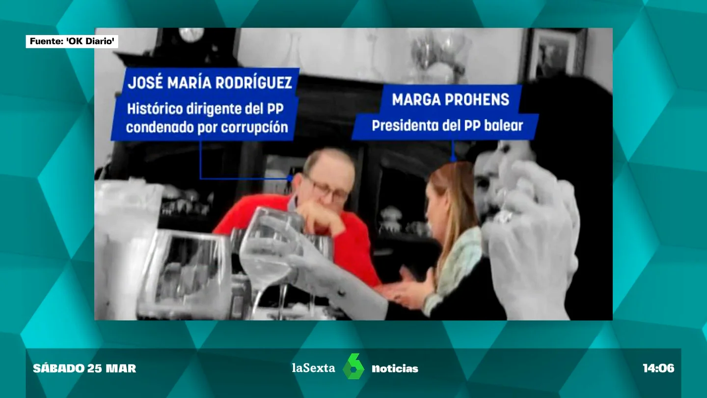 Marga Prohens y José María Rodríguez Marga Prohens y José María Rodríguez