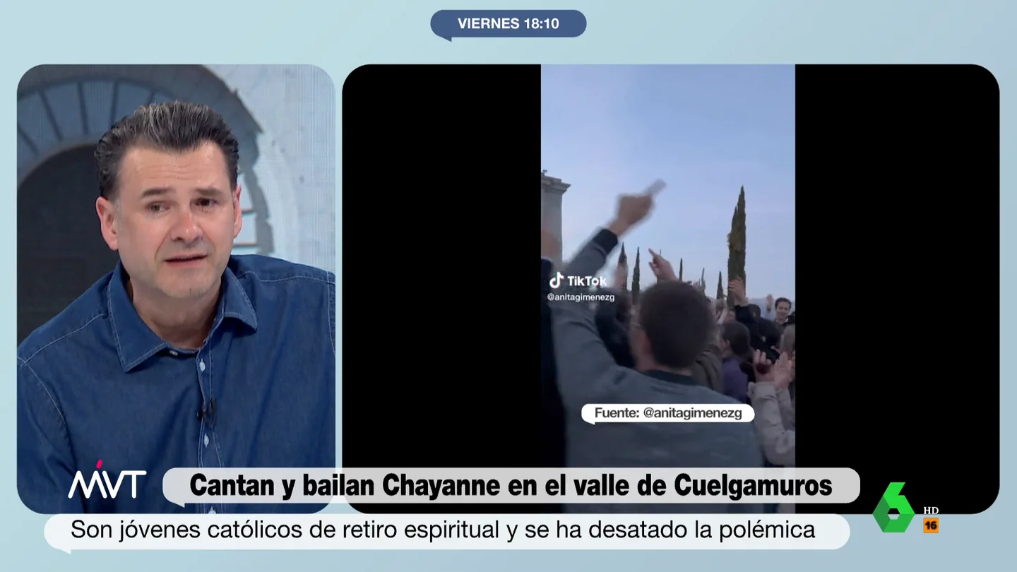 Iñaki López critica la "rave" del Valle de Cuelgamuros: "No sé si es una forma de exorcizar el espíritu de Franco" Iñaki López critica la "rave" del Valle de Cuelgamuros: "No sé si es una forma de exorcizar el espíritu de Franco"