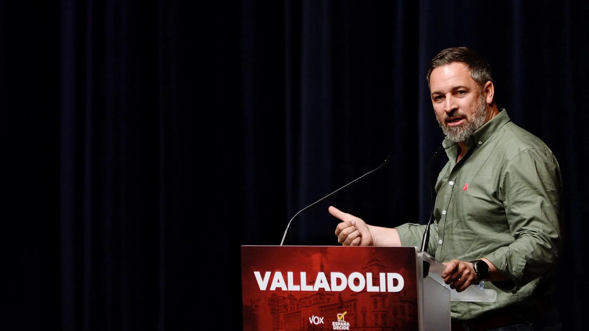 Santiago Abascal, líder de Vox