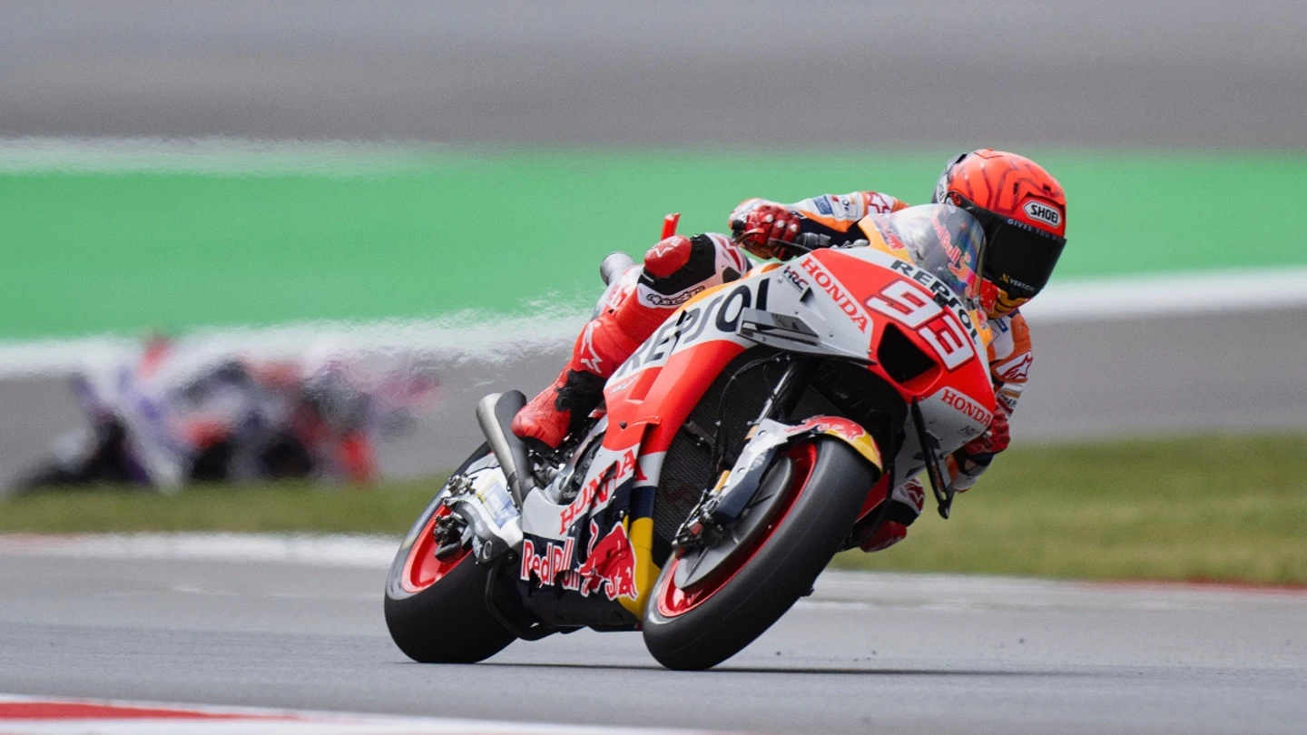 Márquez, sobre la Honda en Portugal Márquez, sobre la Honda en Portugal