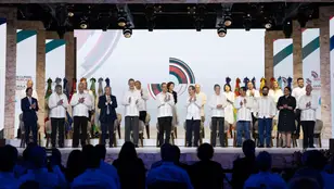Foto de familia en la inauguración de la XXVIII Cumbre Iberoamericana