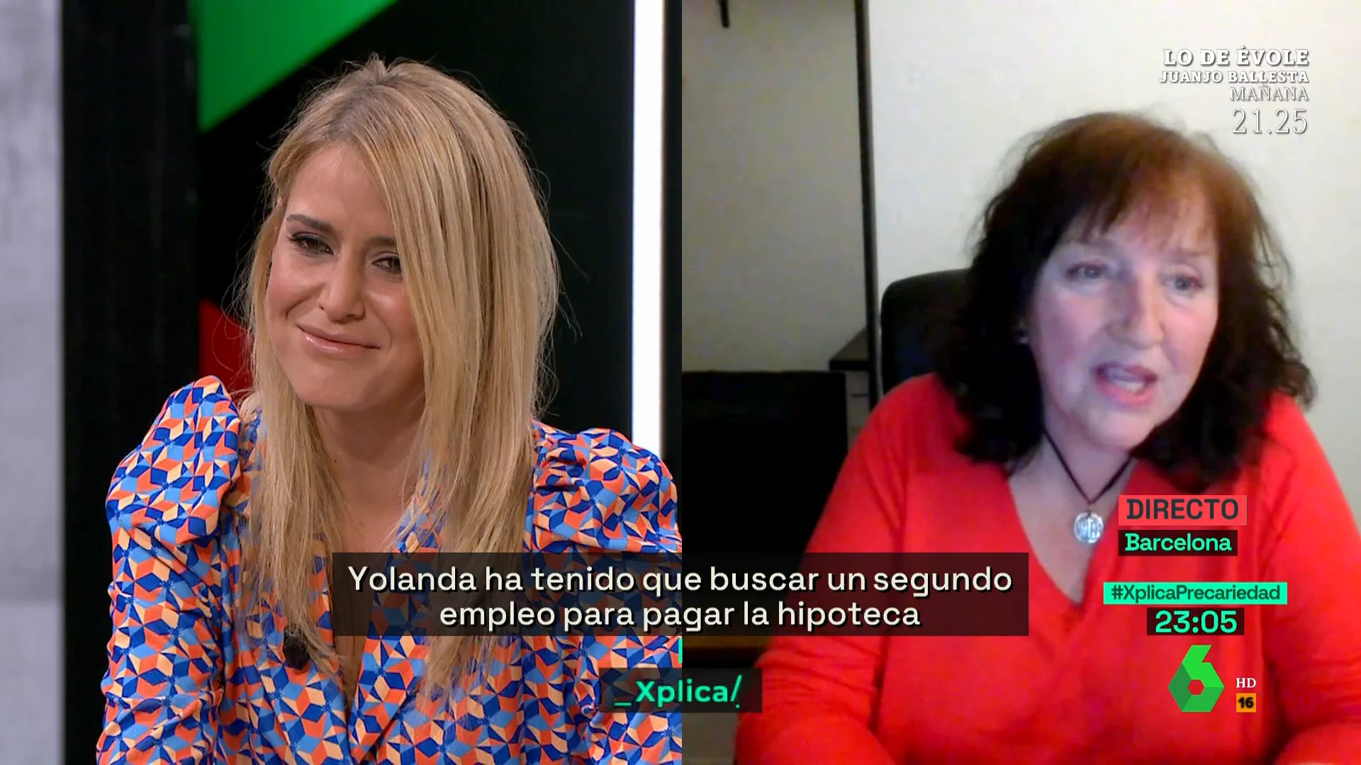 Afra Blanco y Yolanda Alba