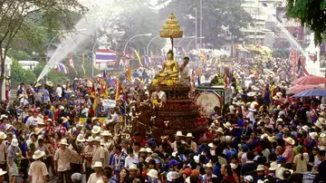  El año nuevo tailandés se celebra en abril