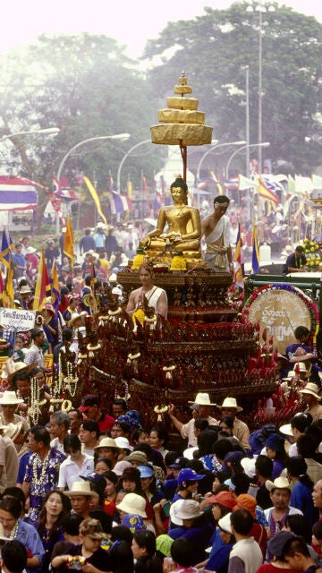  El año nuevo tailandés se celebra en abril