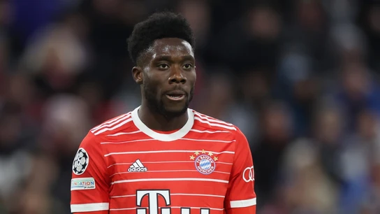 Alphonso Davies, con el Bayern Alphonso Davies, con el Bayern