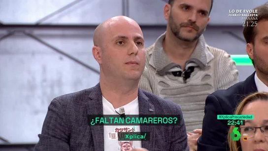 "El gran problema de la hostelería es el turno partido, que nadie lo quiere": la reflexión de David, restaurador madrileño "El gran problema de la hostelería es el turno partido, que nadie lo quiere": la reflexión de David, restaurador madrileño