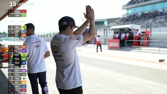 Marc Márquez pide perdón al público de Portugal Marc Márquez pide perdón al público de Portugal