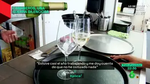 Un sueldo de un euro y medio por hora trabajando de camarero: "Se puede oler esa precariedad en cada bar que pisas"