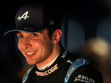 Esteban Ocon, con Alpine Esteban Ocon, con Alpine