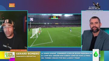 Gerard Romero analiza el éxito la King´s League