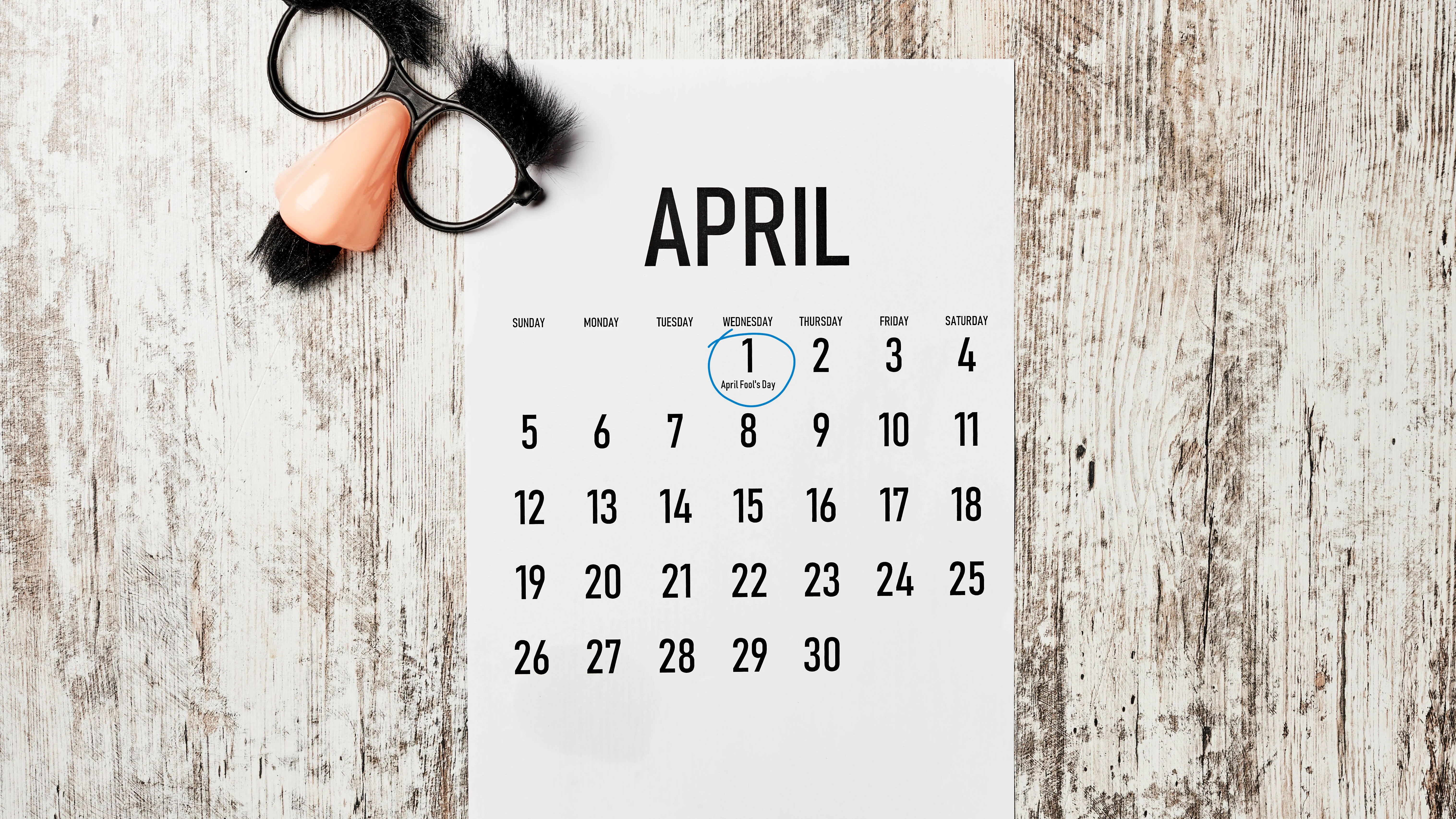 Calendario de abril