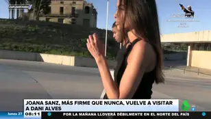 Joana Sanz visita a Dani Alves en prisión por primera vez desde que anunció su intención de divorciarse