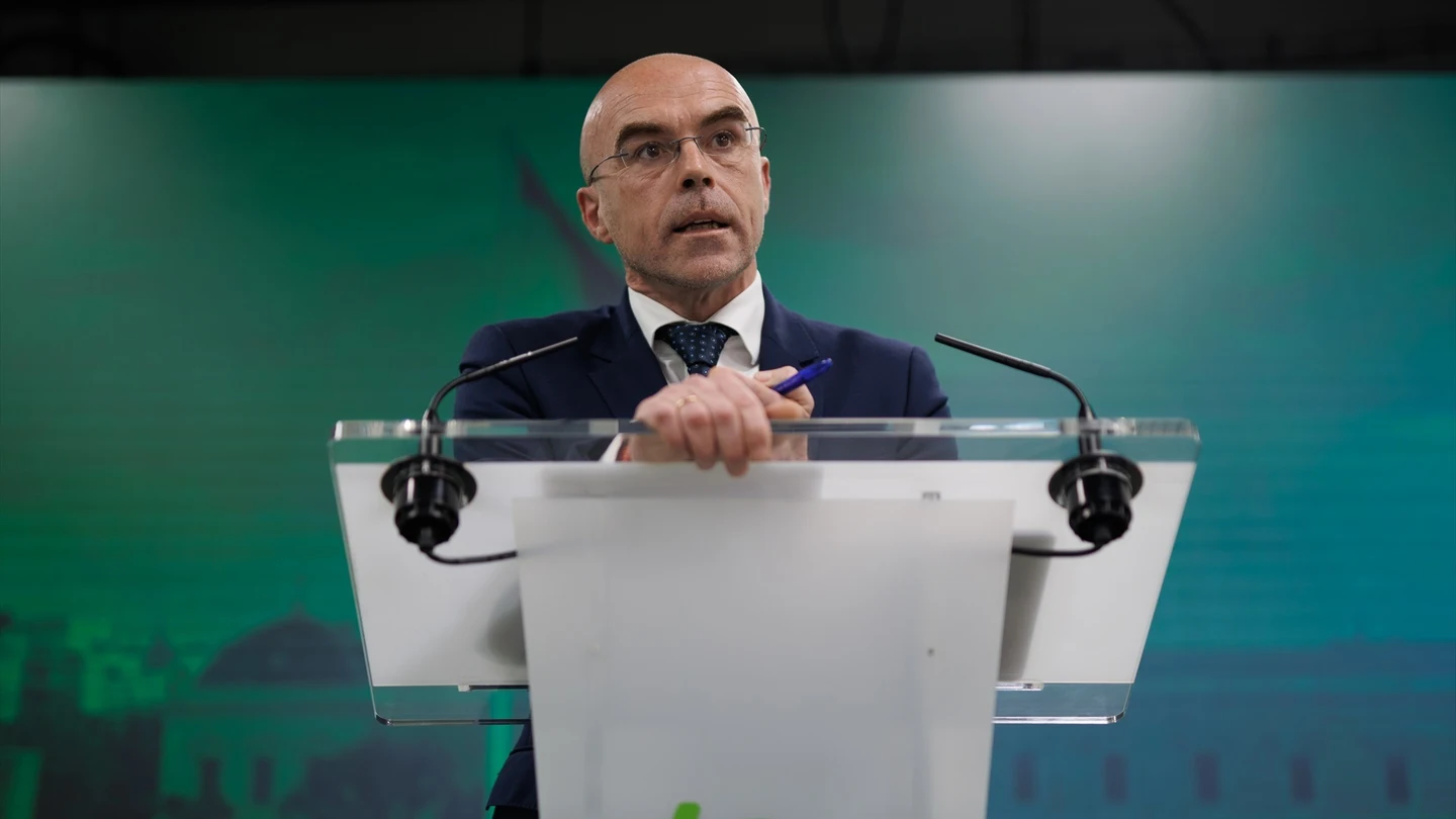 El portavoz del Comité de Acción Política de Vox, Jorge Buxadé El portavoz del Comité de Acción Política de Vox, Jorge Buxadé
