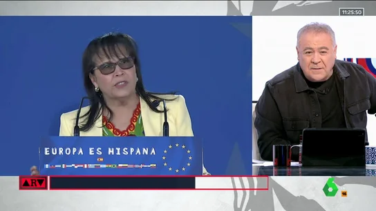 ARV Ferreras, al ver a una pastora evangélica en el último acto del PP: "Madre mía, es lo que le faltaba a la política española" ARV Ferreras, al ver a una pastora evangélica en el último acto del PP: "Madre mía, es lo que le faltaba a la política española"