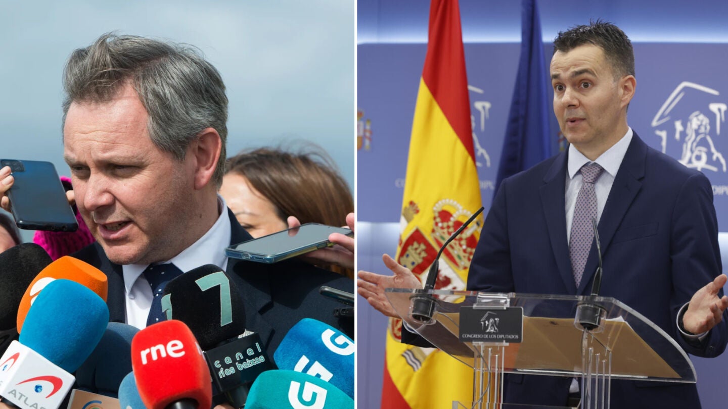 Jos&eacute; Mi&ntilde;ones (izquierda), y H&eacute;ctor G&oacute;mez (derecha), nuevos ministros de Sanidad e Industria respectivamente.
