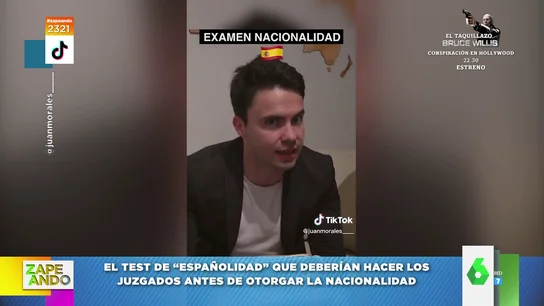 De Mariano Rajoy a 'El Rubius': El divertido 'test de nacionalidad' que propone un tiktoker De Mariano Rajoy a 'El Rubius': El divertido 'test de nacionalidad' que propone un tiktoker