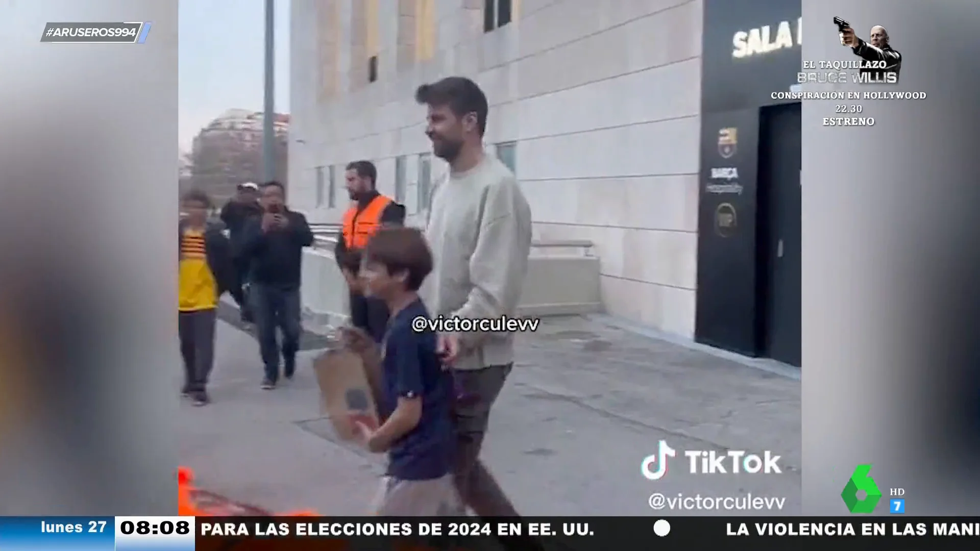 El viral en el que Gerard Piqué se "olvida" a su hijo en una tienda: así se da cuenta al subir al coche