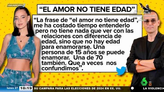 La polémica reflexión de Laura Escanes sobre que "el amor no tiene edad": ¿dardo a Risto Mejide? La polémica reflexión de Laura Escanes sobre que "el amor no tiene edad": ¿dardo a Risto Mejide?
