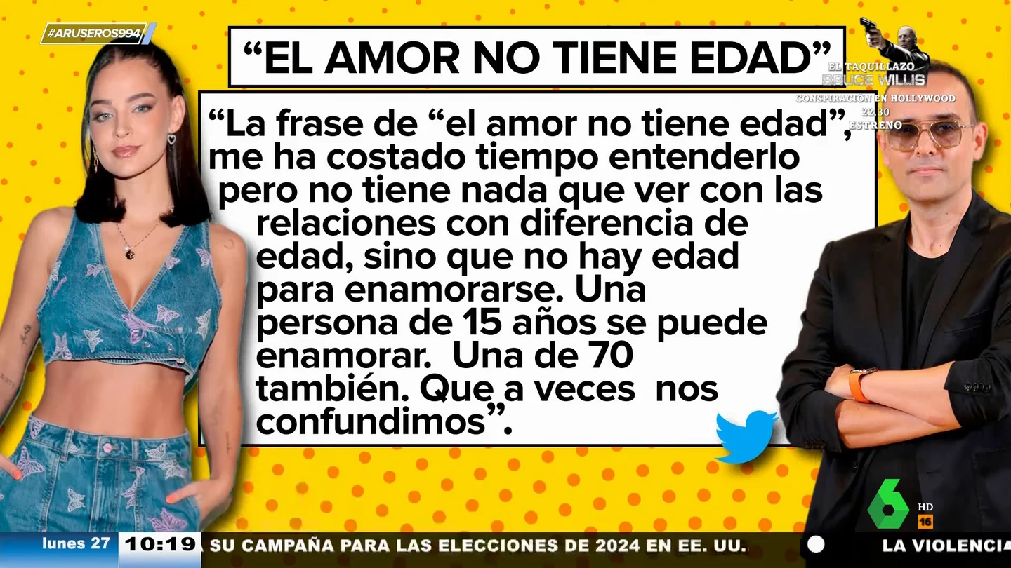 La polémica reflexión de Laura Escanes sobre que "el amor no tiene edad": ¿dardo a Risto Mejide? La polémica reflexión de Laura Escanes sobre que "el amor no tiene edad": ¿dardo a Risto Mejide?