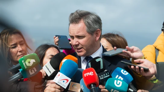 Imagen de archivo del hasta ahora delegado del Gobierno en Galicia, José Miñones. Imagen de archivo del hasta ahora delegado del Gobierno en Galicia, José Miñones.