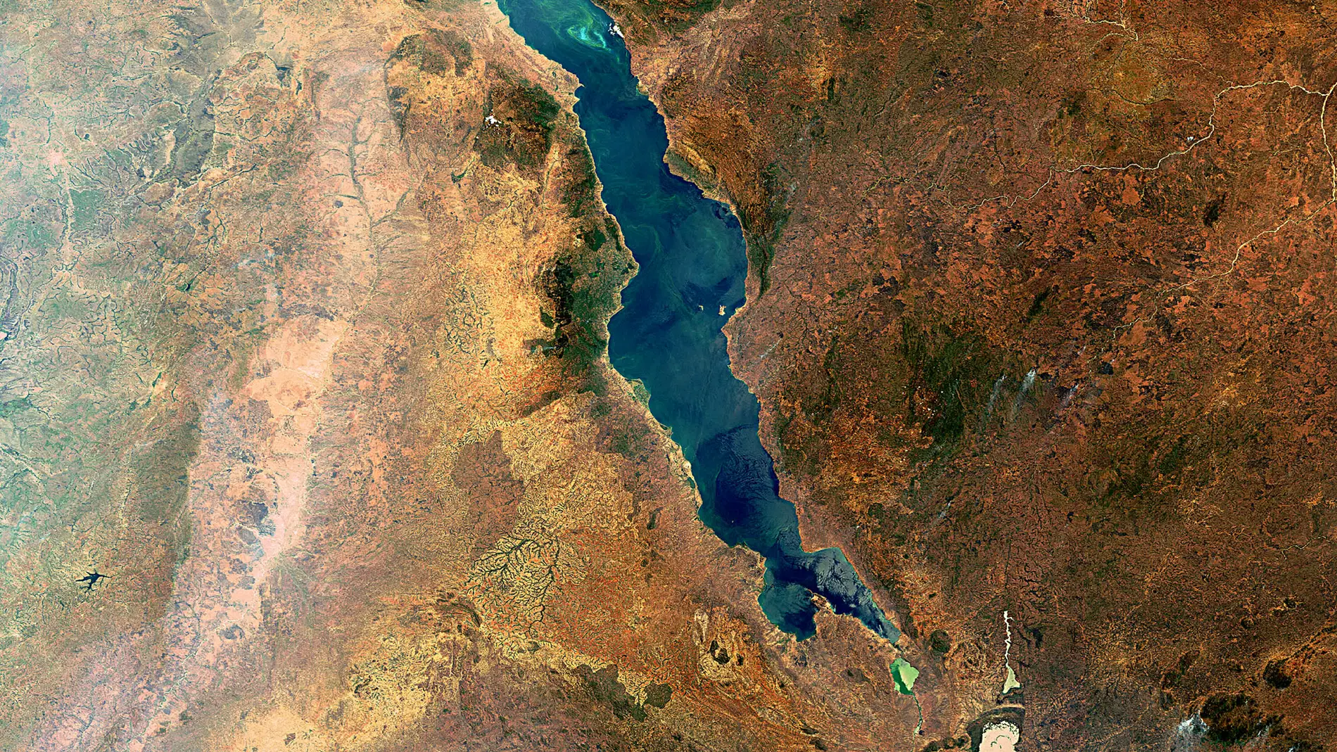 Lago Malawi en el Gran Valle del Rift