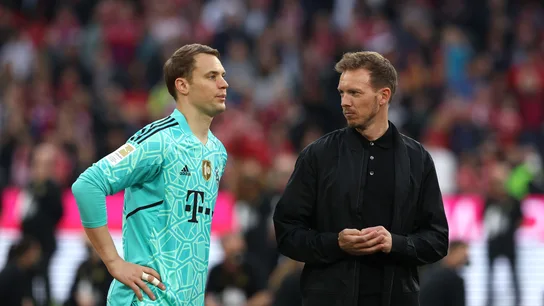Manuel Neuer y Julian Nagelsmann Manuel Neuer y Julian Nagelsmann