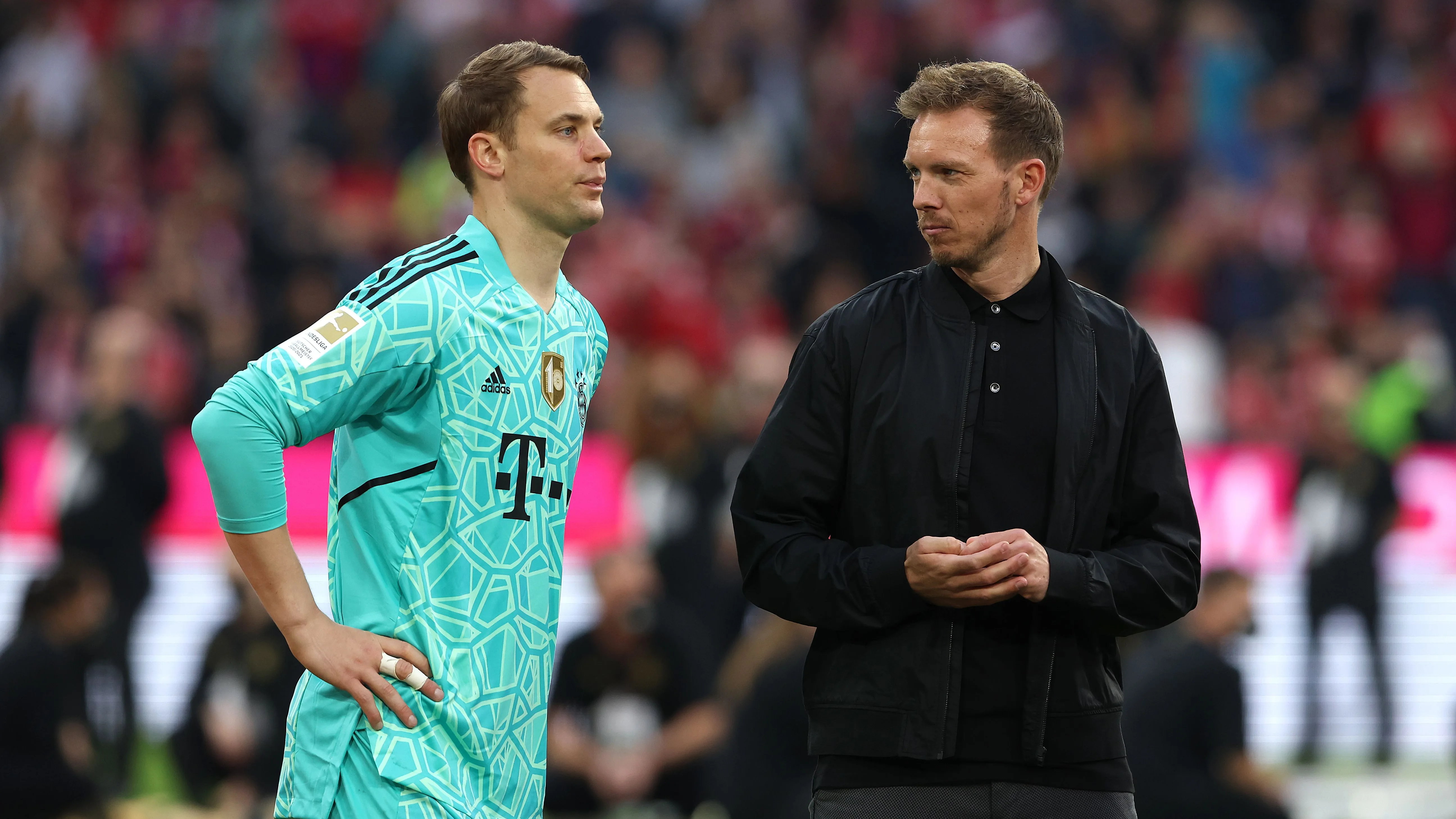 Manuel Neuer y Julian Nagelsmann