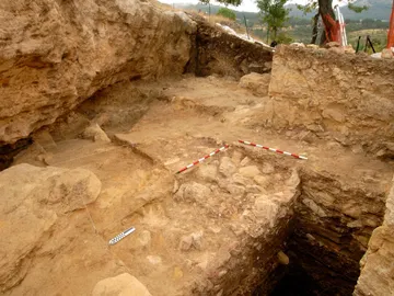 Imagen del yacimiento de Navalmaíllo Imagen del yacimiento de Navalmaíllo