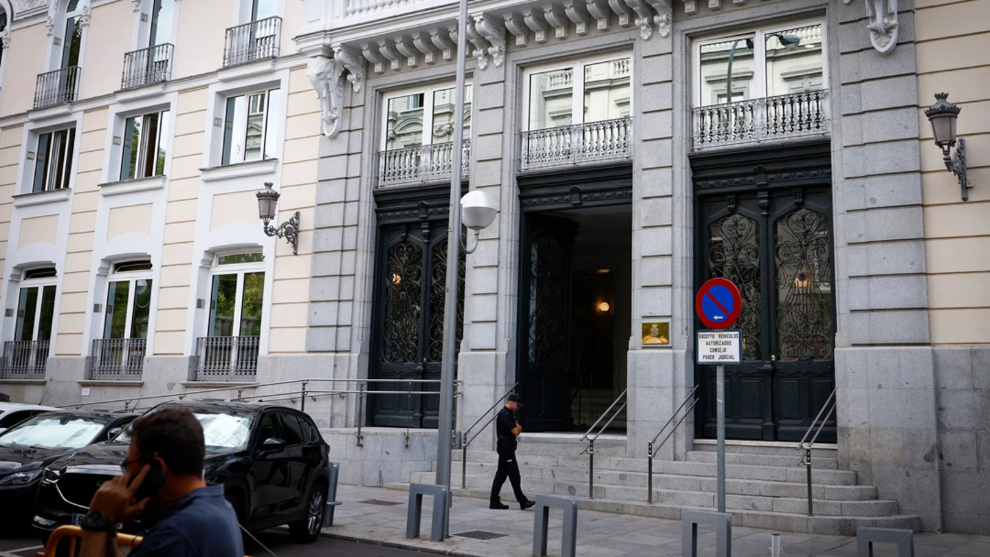 Fachada de la sede del Consejo General del Poder Judicial (CGPJ) en Madrid. Fachada de la sede del Consejo General del Poder Judicial (CGPJ) en Madrid.