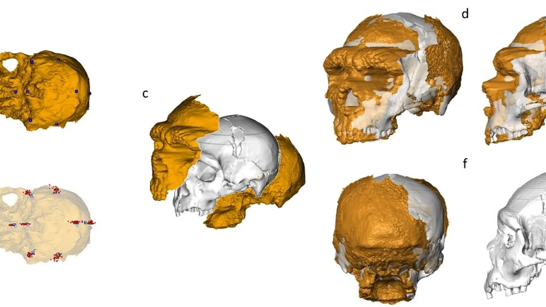 Investigador en la cueva de Lamalunga