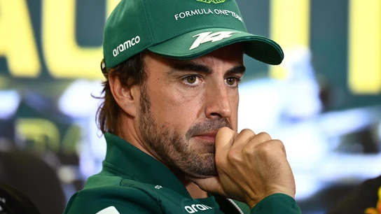 Fernando Alonso, pensativo Fernando Alonso, pensativo