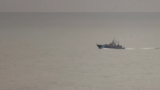 Parte del operativo de búsqueda del tripulante desaparecido tras el naufragio en Santander Parte del operativo de búsqueda del tripulante desaparecido tras el naufragio en Santander
