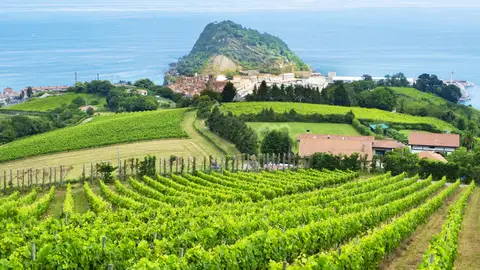 Getaria, pueblo de Guipúzcoa, en el País Vasco Getaria, pueblo de Guipúzcoa, en el País Vasco