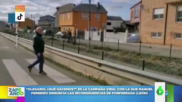 "Olegario, ¿qué hacemos?": la campaña viral que denuncia los sinsentidos de Ponferrada 