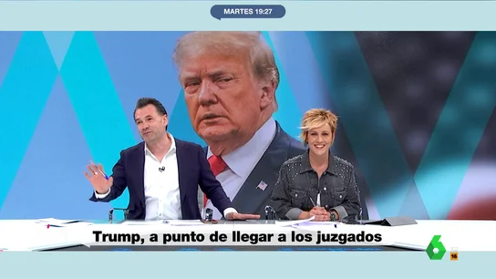 MVT El tirón de orejas de Cristina Pardo a Iñaki López por su desliz con Pedro Rodríguez MVT El tirón de orejas de Cristina Pardo a Iñaki López por su desliz con Pedro Rodríguez
