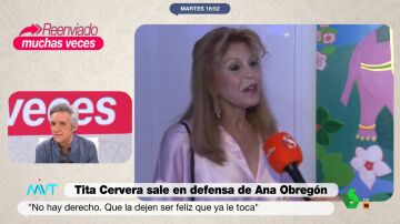 Ramoncín responde a Tita Cervera por su defensa de Ana Obregón