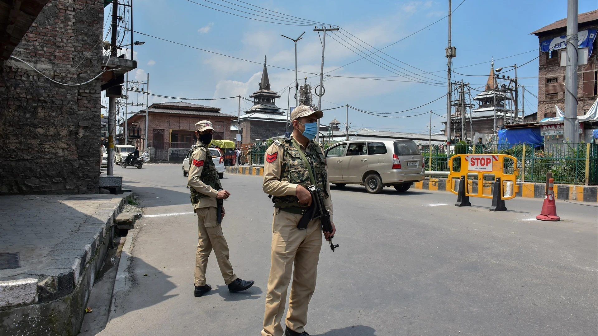 Imagen de archivo de la policía en la India