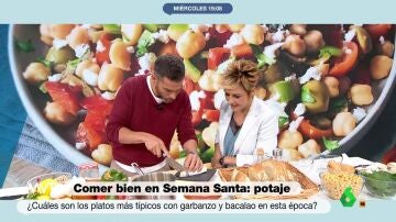 La receta de garbanzos en seis minutos de Pablo Ojeda