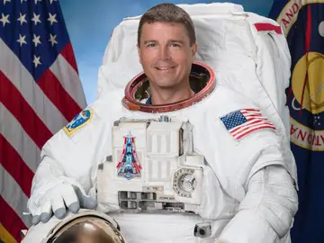 El astronauta de la NASA Reid Wiseman El astronauta de la NASA Reid Wiseman
