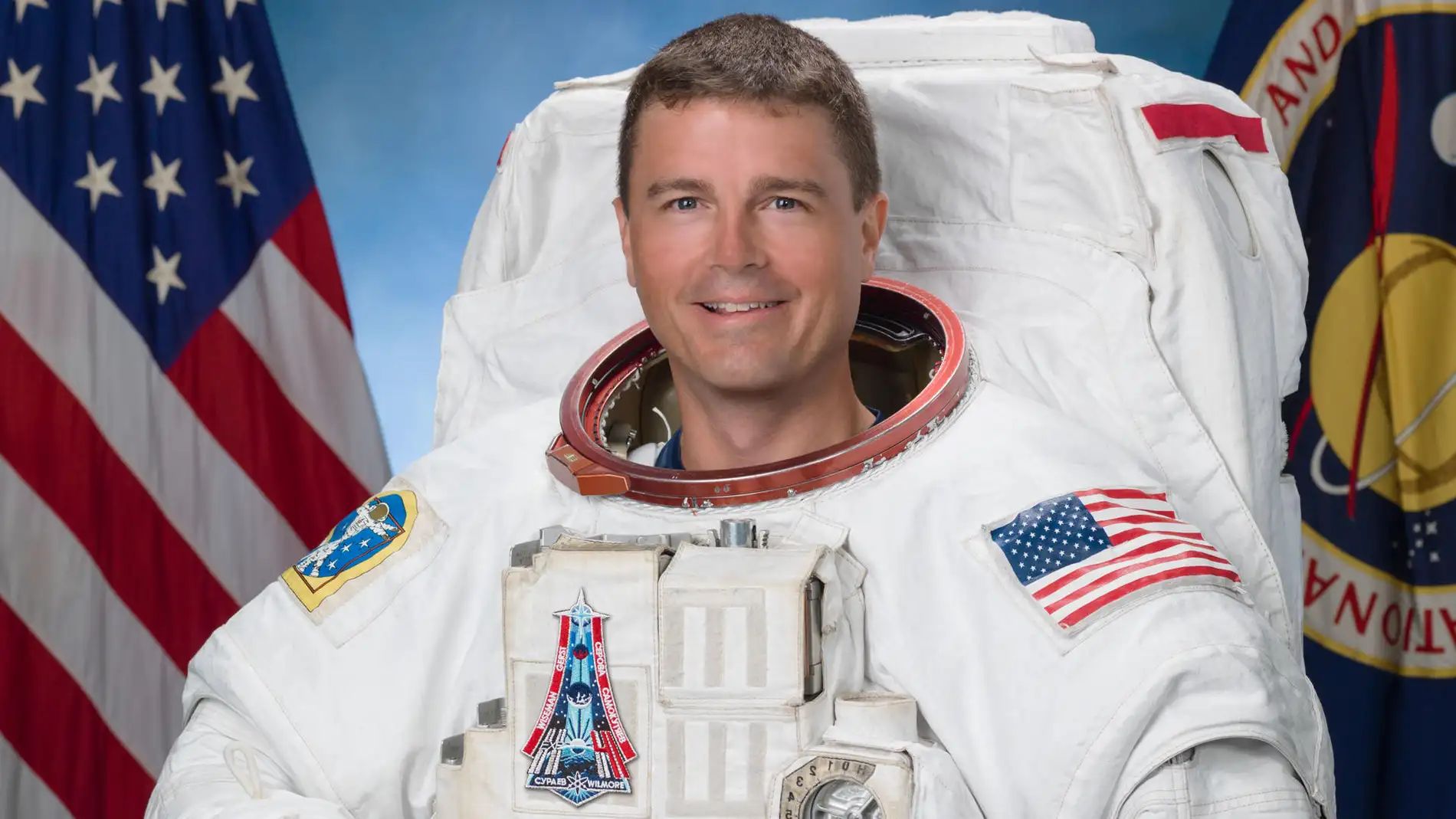 El astronauta de la NASA Reid Wiseman