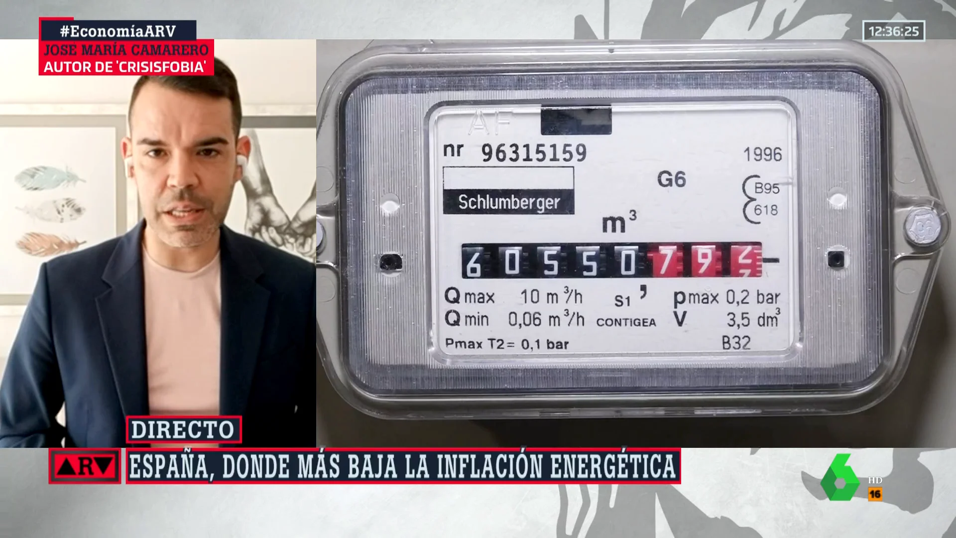 José María Camarero, optimista con el precio de la luz: "Hemos pasado la peor parte de la crisis energética"