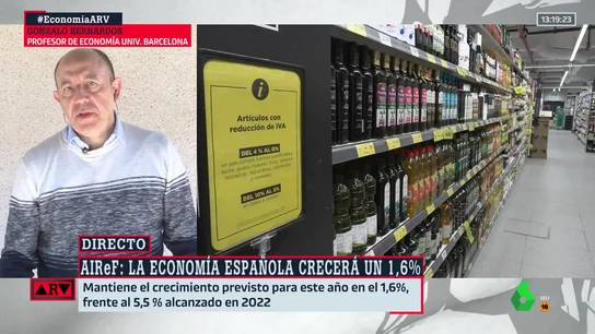 Gonzalo Bernardos da una mala noticia económica para 2023: "Los trabajadores no recuperarán poder adquisitivo" Gonzalo Bernardos da una mala noticia económica para 2023: "Los trabajadores no recuperarán poder adquisitivo"