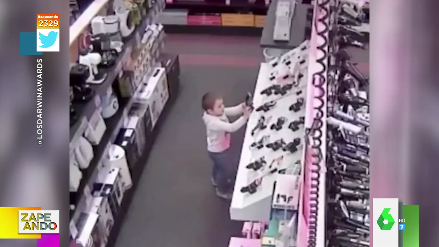 La ocurrencia de un niño en la sección de electrodomésticos de una tienda: "Es maravilla" La ocurrencia de un niño en la sección de electrodomésticos de una tienda: "Es maravilla"