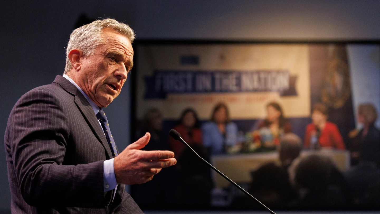 Robert Kennedy, sobrino del expresidente John Fitzgerald Kennedy, se postula para las elecciones de 2024 Robert Kennedy, sobrino del expresidente John Fitzgerald Kennedy, se postula para las elecciones de 2024