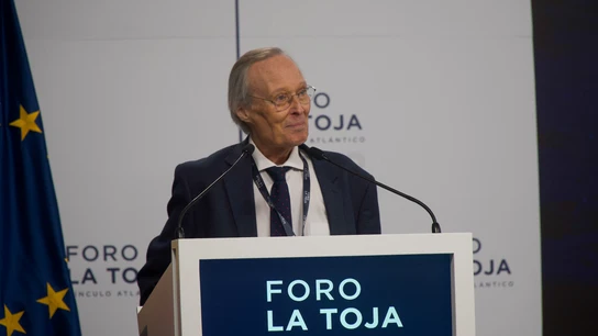 El exministro de Asuntos Exteriores del Gobierno Josep Piqué clausura Foro la Toja a 1 de octubre de 2022. El exministro de Asuntos Exteriores del Gobierno Josep Piqué clausura Foro la Toja a 1 de octubre de 2022.