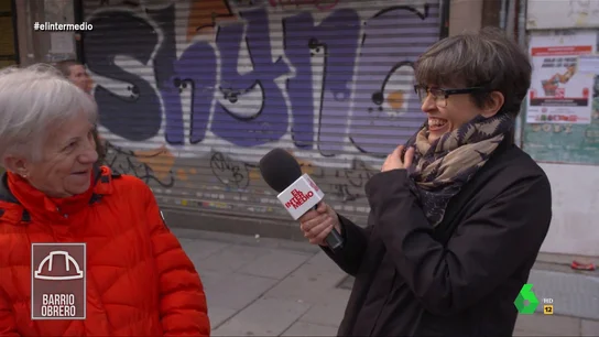 Thais Villas se declara "muy fan" de una vecina de barrio obrero cuando le confiesa sus frases estrella en inglés Thais Villas se declara "muy fan" de una vecina de barrio obrero cuando le confiesa sus frases estrella en inglés