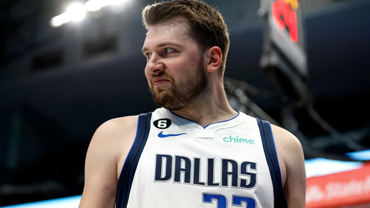 Luka Doncic, con los Mavs