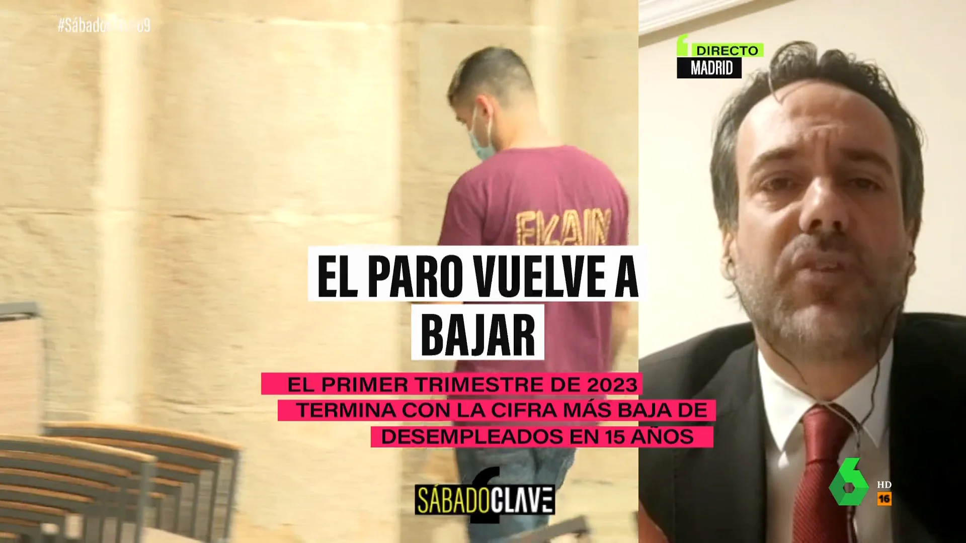 El economista Luis Garvia desvela los motivos por los que España no baja del 10% de paro desde 2008