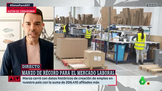 José María Camarero explica el "cambio fundamental" por el que ha mejorado la calidad del empleo en España José María Camarero explica el "cambio fundamental" por el que ha mejorado la calidad del empleo en España